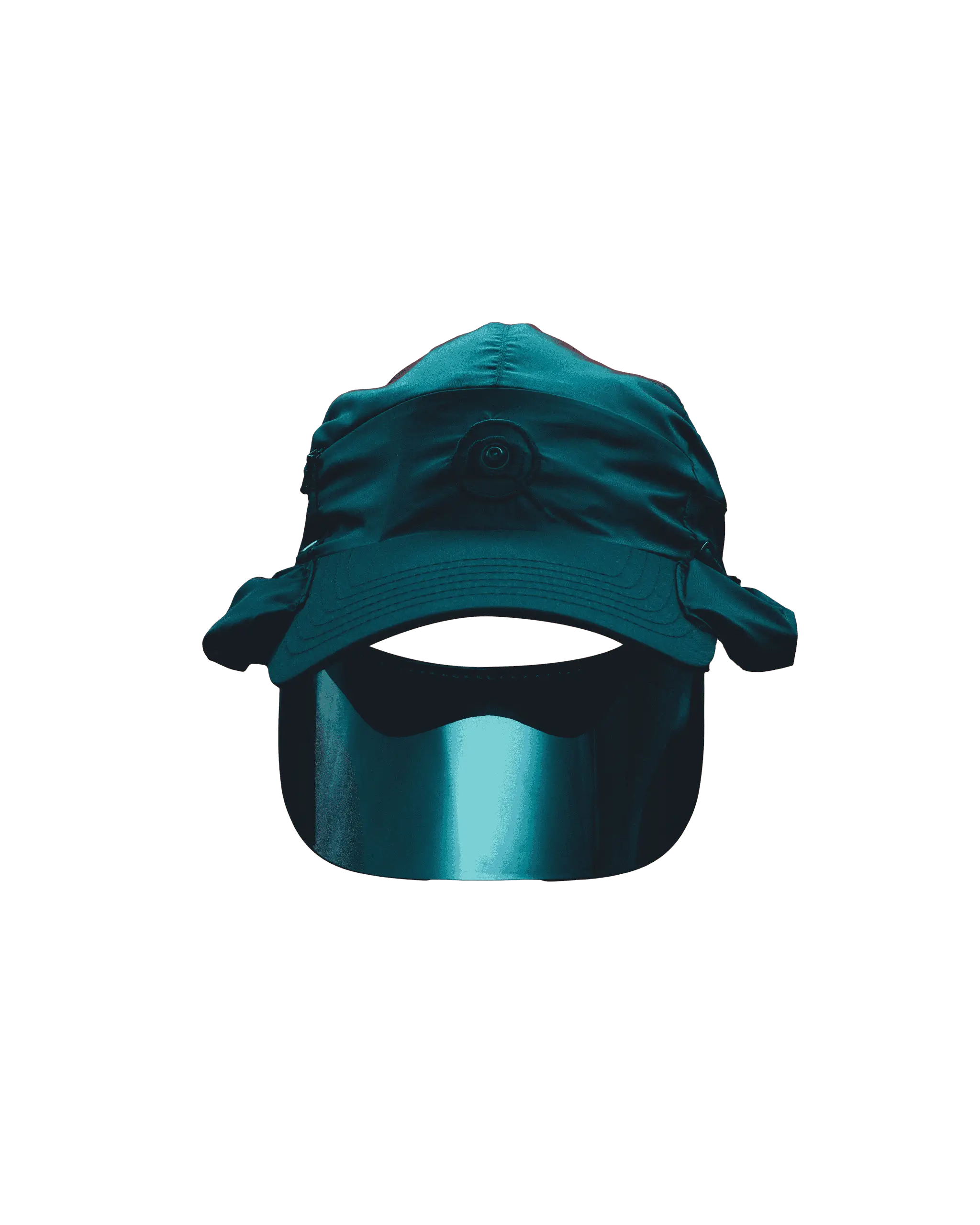 Captured Cap rotating through 180 degrees.