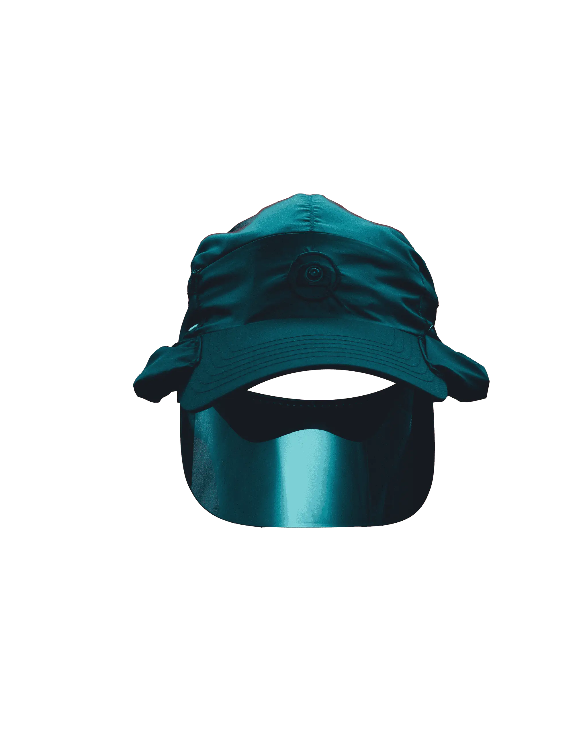 Captured Cap rotating through 180 degrees.