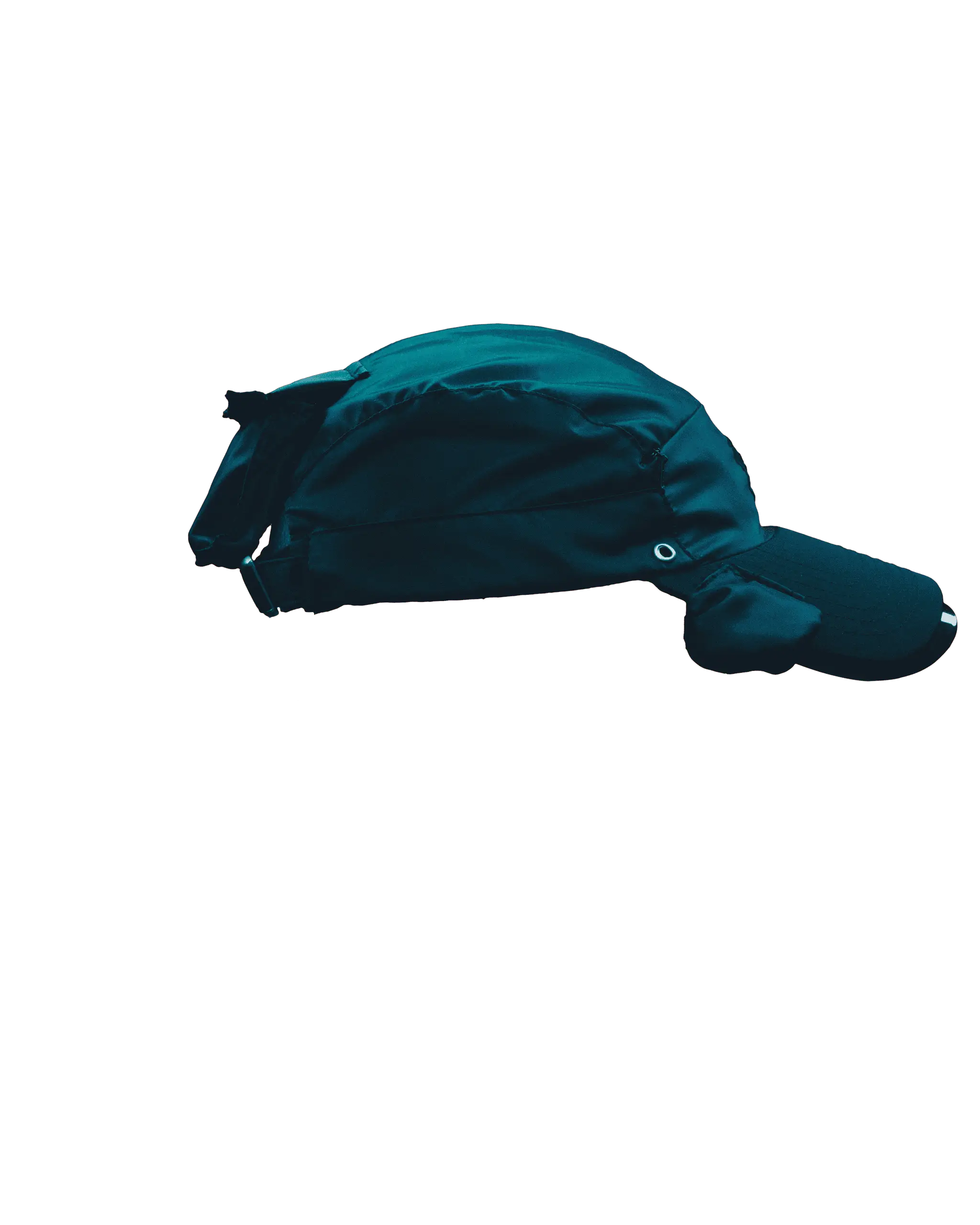 Captured Cap rotating through 180 degrees.
