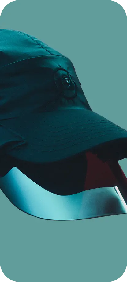 A close-up of the Captured Cap